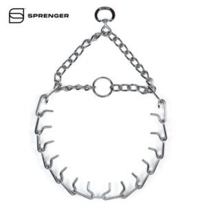 Collar de púas Herm Sprenger Ultra Plus 3.0 mm chrome para adiestramiento canino