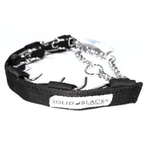 Cubre púas eslabones compatible con Herm Sprenger 3.0 Prong Collar - Solid Black