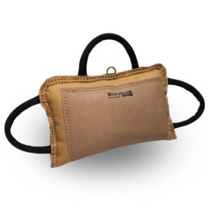 Pilow tres asas XL de cuero para adiestramiento canino