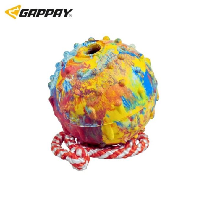 Pelota Hueca Gappay con Cuerda - Tamaño Grande (7 cm)