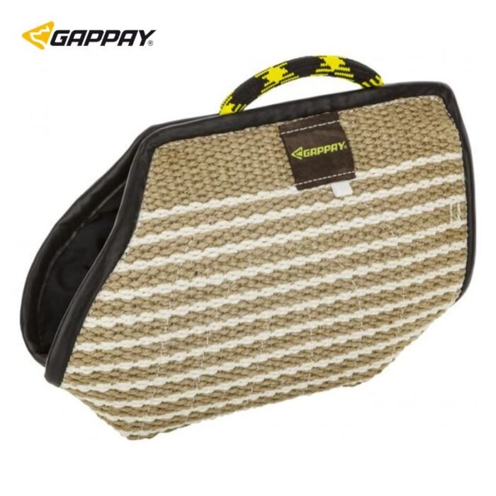 Manga de protección Manguin Fly Multi Asas de yute Gappay con varias asas y bucle, vista frontal