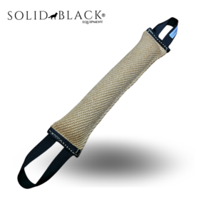 Agitador Semi Hard 47x10 cm de Yute con Asas Laterales