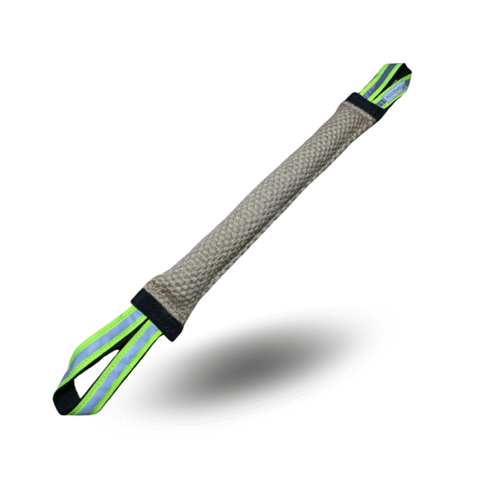 Agitador Semi Hard 50x5 cm de Yute con Asas Laterales y Cinta Reflectiva