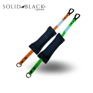 Agitador Antiestrés Solid Black Mosquetón aluminio