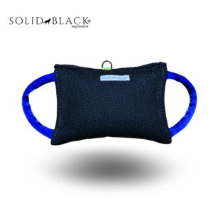 Pillow L de Lino Francés Solid Black – Dos Asas Semi Hard